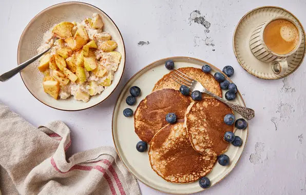 Crêpes protéinées simples à l'avoine