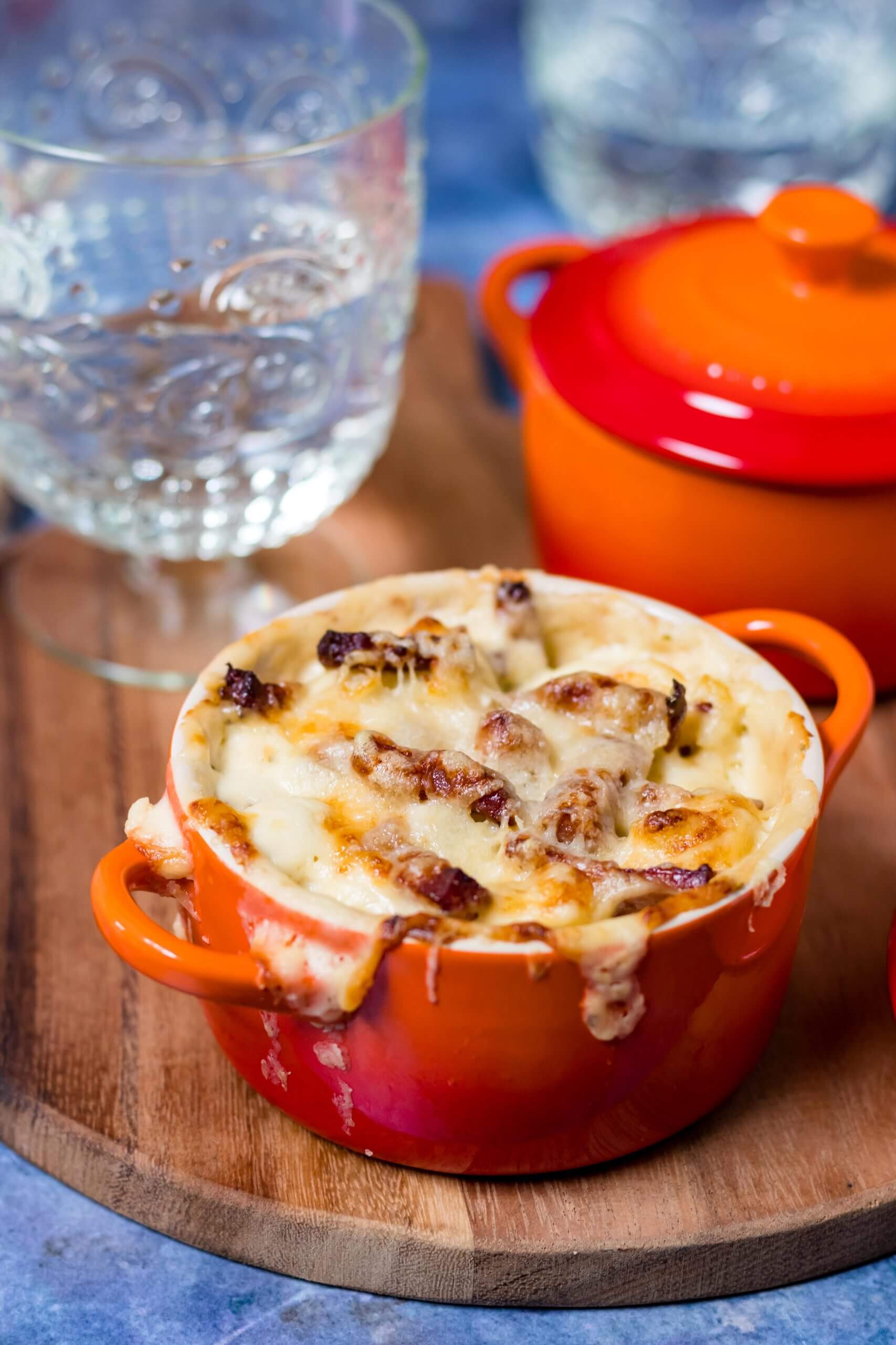 Macaroni au fromage et au chou-fleur cétogène | Casserole de macaronis